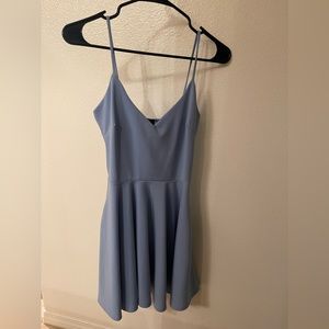 NWOT blue spaghetti strap dress